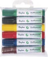 Rayher Set de crayons pour tissu (6 x)
