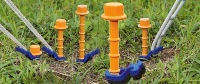 Actual product image Peggy Peg Screw peg small set of 12| 94837
