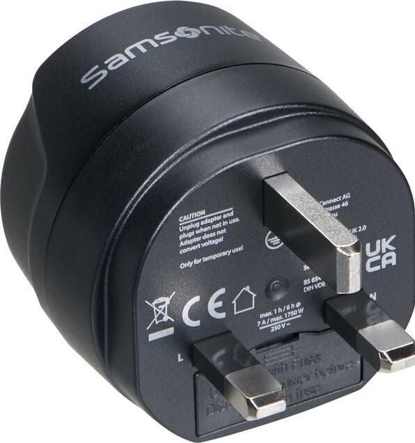 Actual product image Samsonite Global Ta Europe To Uk Adaptor