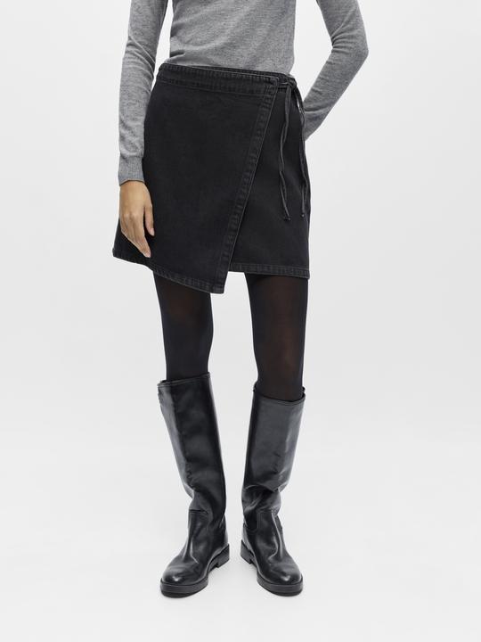 Produktbild Object Denim Wickelrock (34)