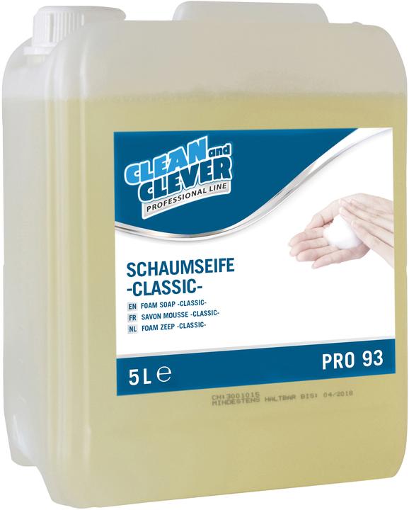 Actual product image Clean and Clever Schaumseife Classic PRO 93 (5000 ml)