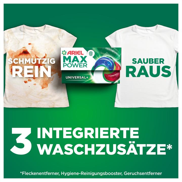Productafbeelding Ariel MaxPower Pods Universal Waschmittelpods 54 WL (54 Wascycli)