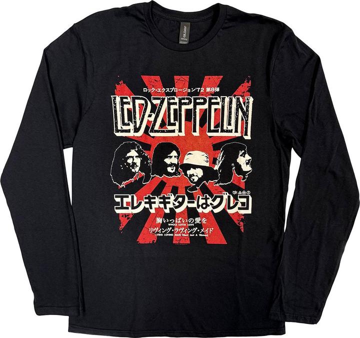 Led Zeppelin Japanese Burst (Longsleeve) (M)
