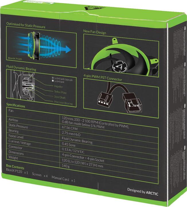 Produktbild Arctic Bionix P120 (120 mm, 1x)