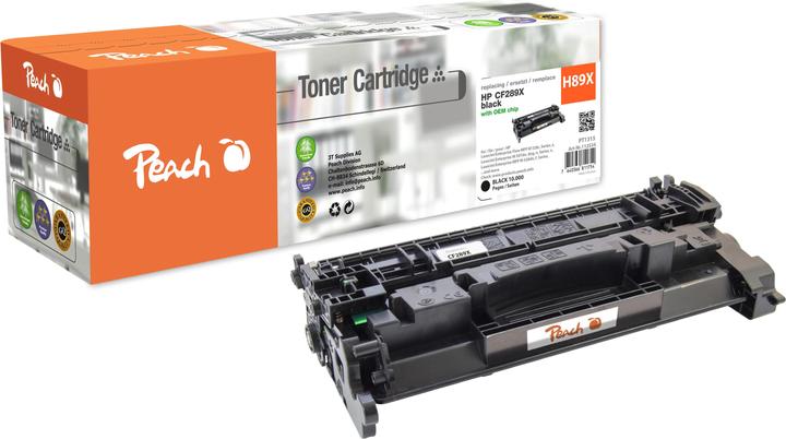 Peach Toner HP CF289X, No.89X black remanufactured