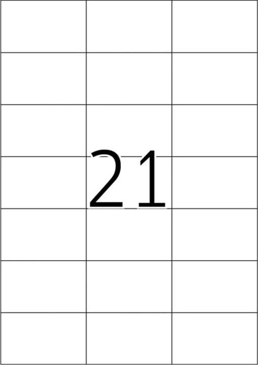 Actual product image HERMA Universal labels A4