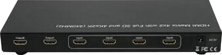 Immagine prodotto Techly Interruttore a matrice HDMI 4X2 con