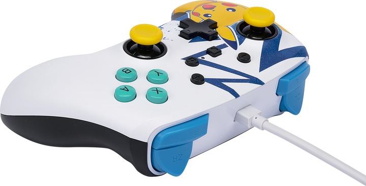 Immagine prodotto PowerA Controller cablato migliorato per Nintendo Switch - Pikachu ad alta tensione (Switch)