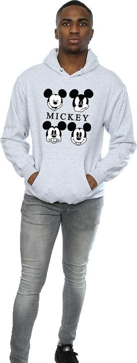 Immagine prodotto Disney Felpa con Cappuccio Topolino Quattro Teste Uomo (3XL)