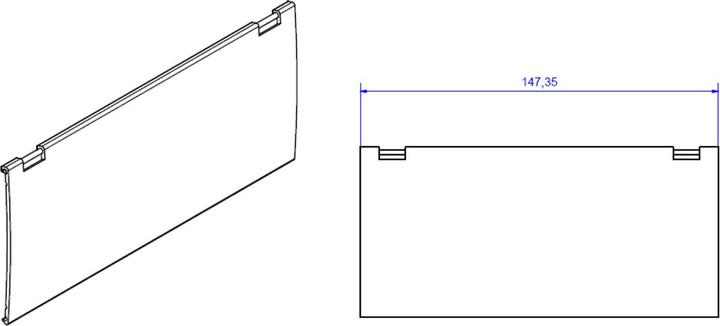 Produktbild Bachmann KAPSA Deckel XS Edelstahl Optik