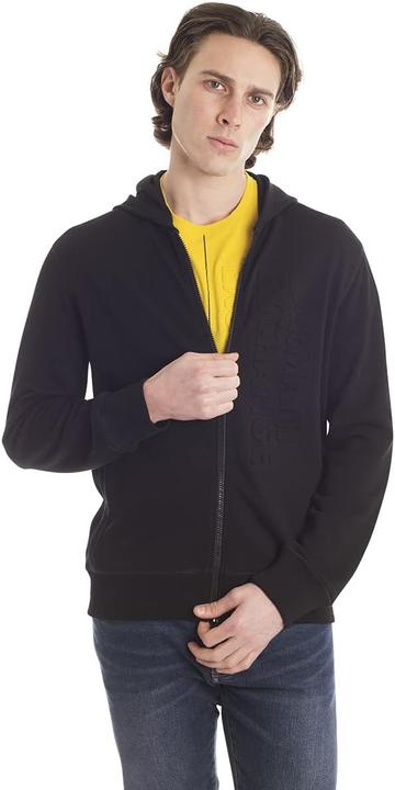 Produktbild Armani Exchange Casual sweatshirt met reliëflogo, Back Line, zwart, M (M)