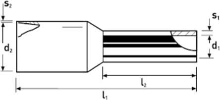 Produktbild Knipex Aderendhülsen mit Kunststoffkragen
