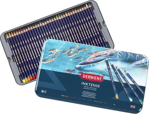 Produktbild Derwent Inktense Permanent Aquarellstifte (Mehrfarbig, Multicolor, multicolour, 36 x)