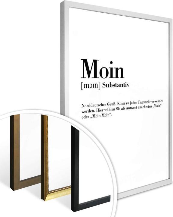 Immagine prodotto Trenddeko Grammatica Moin (60 x 80 cm)