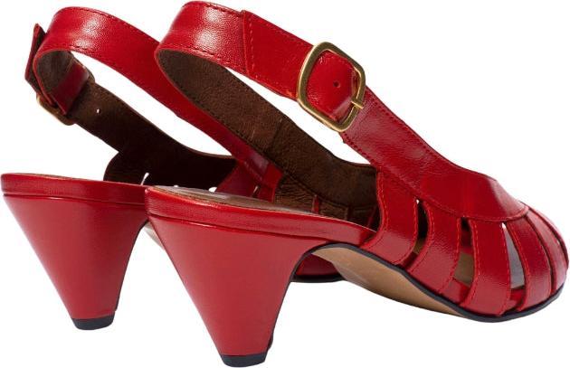 Actual product image Anonymous Copenhagen - Sophie 50 Stiletto Shiny Lamb (38)