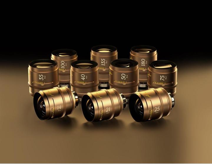 Produktbild Dzofilm Arles Lustre 14/21/25/35/40/50/75/100/135/180mm (PL, Gold, Case, Metric) (PL, Vollformat)