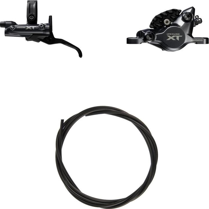 Actual product image Shimano Scheibenbremsen-Set XT BR-M8200 mit BL-M8200 (Front wheel brake, Brake kit, 2)
