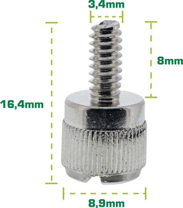 Produktbild InLine Rändelschrauben