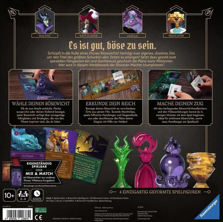 Image du produit Ravensburger Ravenburger 22687 Disney Villainous Jeux de société Jeux de société (Allemand)
