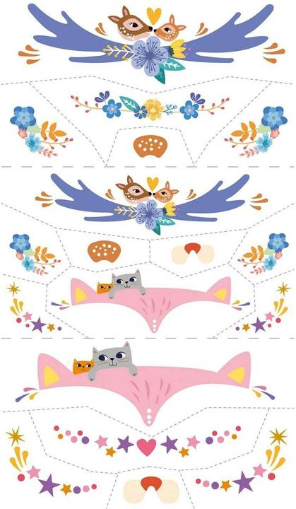 Produktbild Avenir Gesichtssticker und Tattoos 1 Pack