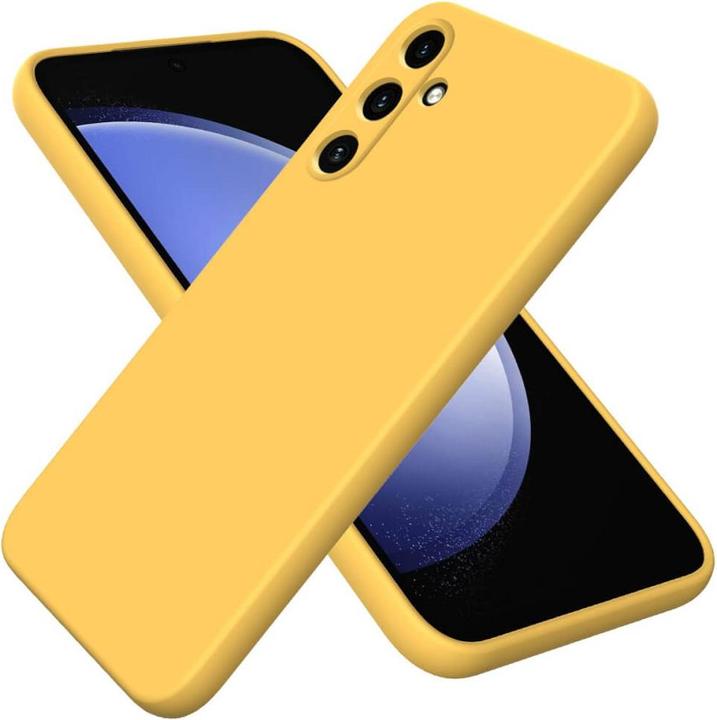 Produktbild Cover-Discount Galaxy A15 - Silikon Gummi Hülle gelb (Samsung Galaxy A15)