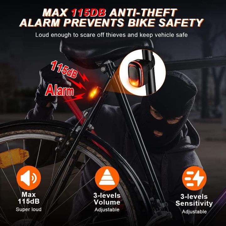 Produktbild Mobygo Rücklicht Arrow Alarm (100 lm, 100 lm)