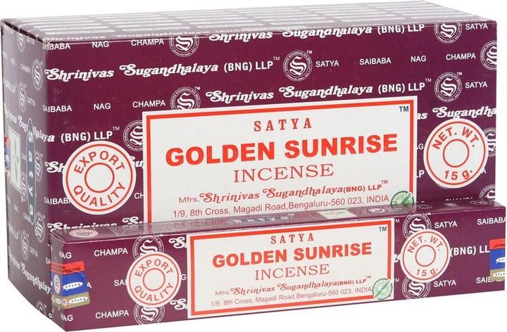 Produktbild Nag Champa Räucherstäbchen Golden Sunrise 120erPack