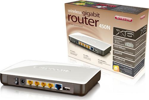 Image du produit Sitecom WLR-6000, routeur Gigabit sans fil 450N