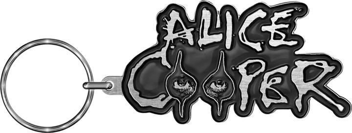 Actual product image Alice Cooper Eyes Keyring