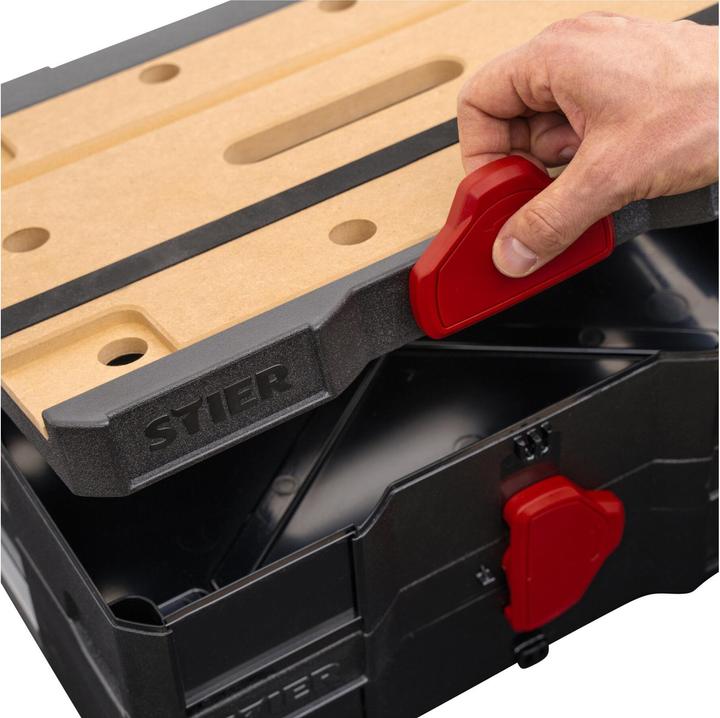 Actual product image Stier Systainer T-LOC MFT BLACK-Edition