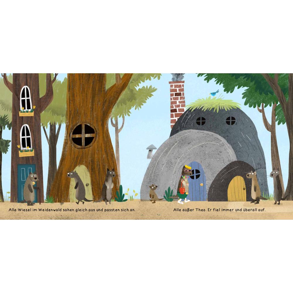 Thumbnail - Theo liebt es bunt, Kinderbücher von Samuel Langley-Swain