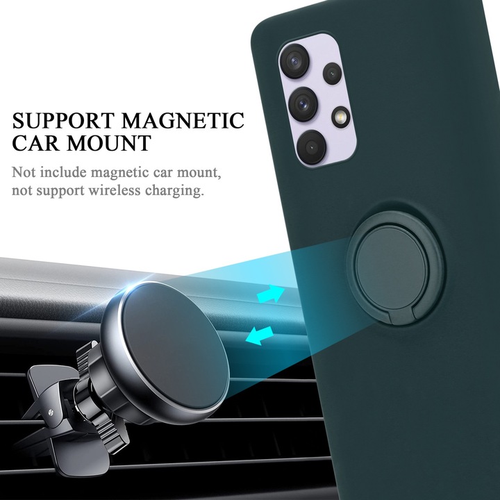 Actual product image Cadorabo TPU Liquid Ring Silicone Case Cover (Samsung Galaxy A33 5G)