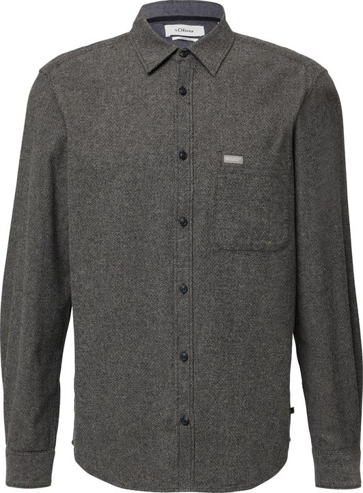 Immagine prodotto s.Oliver Hemd Regular Fit: Strukturiertes Hemd aus Baumwolle (L, S)