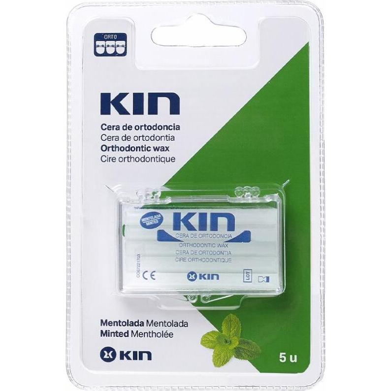 KIN, Bodylotion, Kieferorthopädisches Wachs Mentholhaltig 5 Stück (Körperlotion)