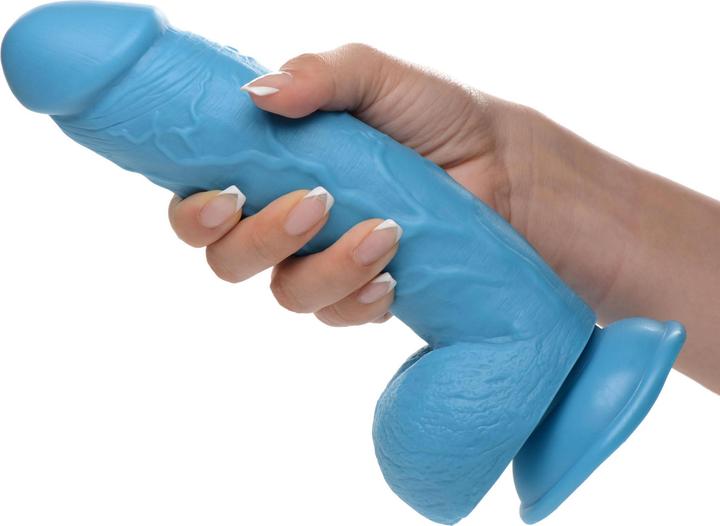 Produktbild Pop Peckers Poppin Dildo 20 cm - Blue