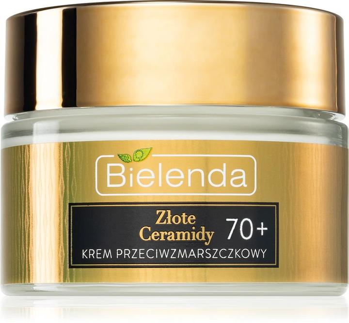 Bielenda Złote Ceramidy ultra naprawczy krem przeciwzmarszczkowy 70+ na dzień i noc 50 ml (50 ml, 24h cream)