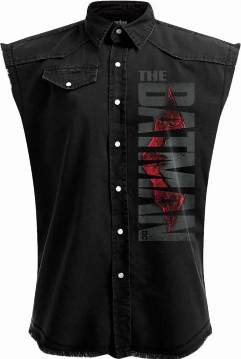 Immagine prodotto Spiral Camicia Batman Profilo Logo Senza Maniche Adulto Unisex (XL)