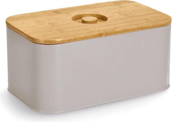 Actual product image Zeller Present Bread box w. bamboo lid