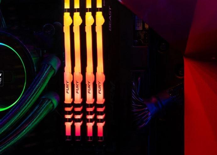 Productafbeelding Kingston FURY Beest (2 x 32GB, 3200 MHz, DDR4 RAM, DIMM 288 pin)