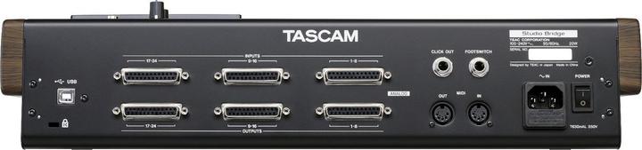 Image du produit Tascam Studio Bridge - 24-ścieżkowy rejestrator dźwięku / interfejs audio/MIDI