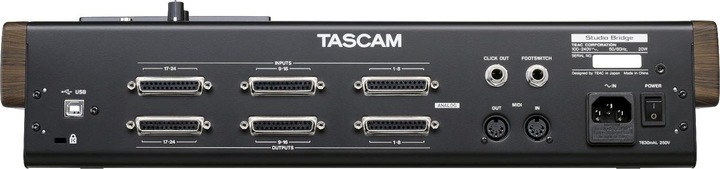 Actual product image Tascam Studio Bridge - 24-ścieżkowy rejestrator dźwięku / interfejs audio/MIDI