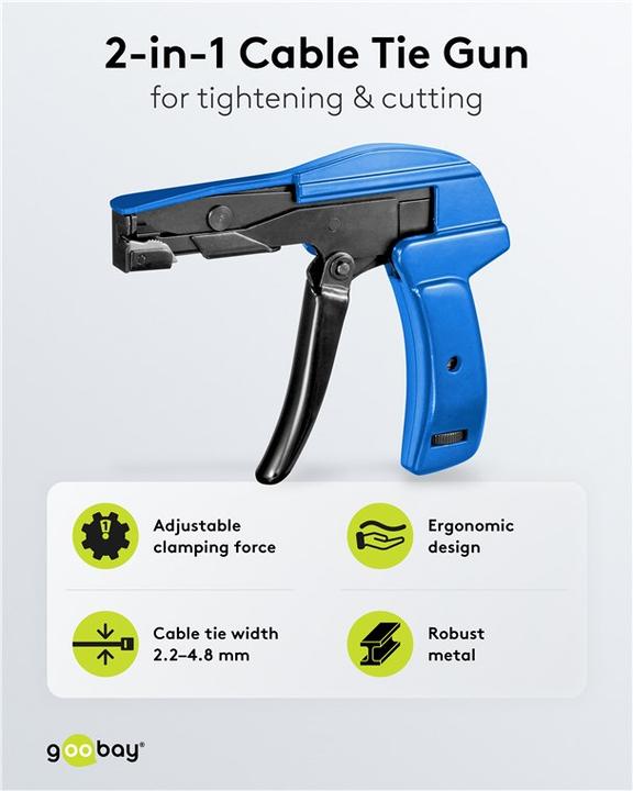 Actual product image FixPoint Tensioning tool for cable ties