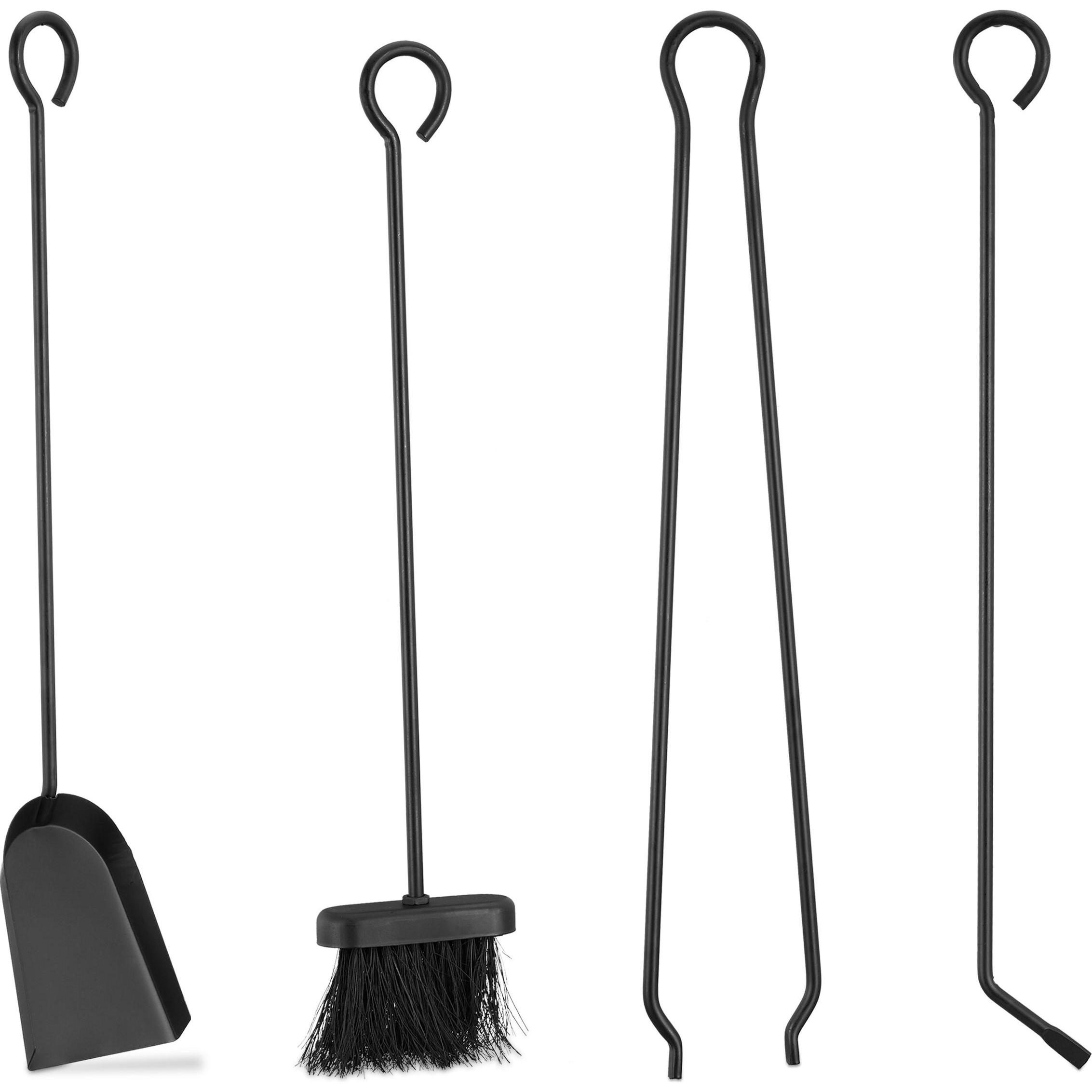 Thumbnail - Relaxdays, Zubehör Kerzen + Kamin, Kaminbesteck (20 x 20 x 68 cm)