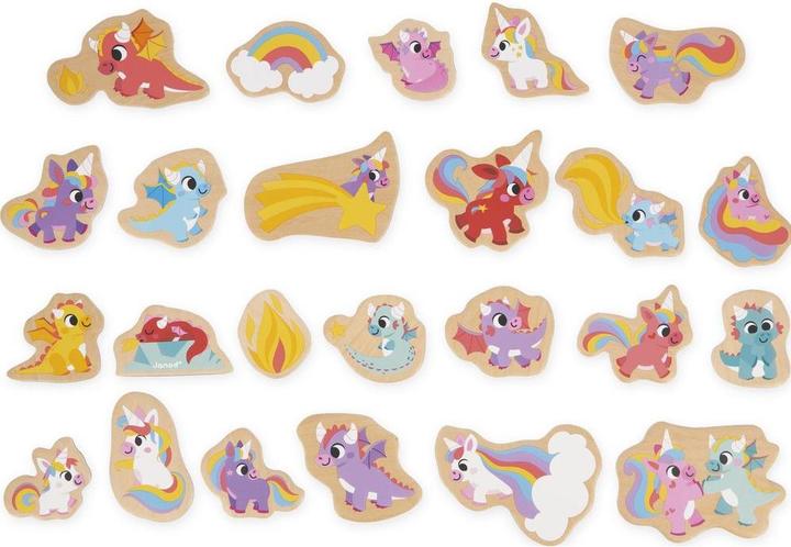 Produktbild Janod Magnete Einhörner (24x)