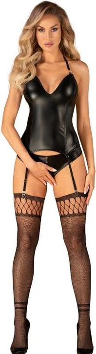 Actual product image Obsessive Viranes Korsett Schwarz (XL, XXL)