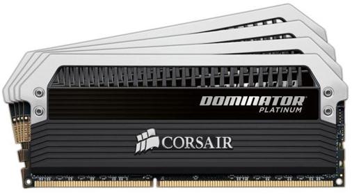 Actual product image Corsair Dominator Platinum (4 x 8GB, 2400 MHz, DDR3-RAM, DIMM)