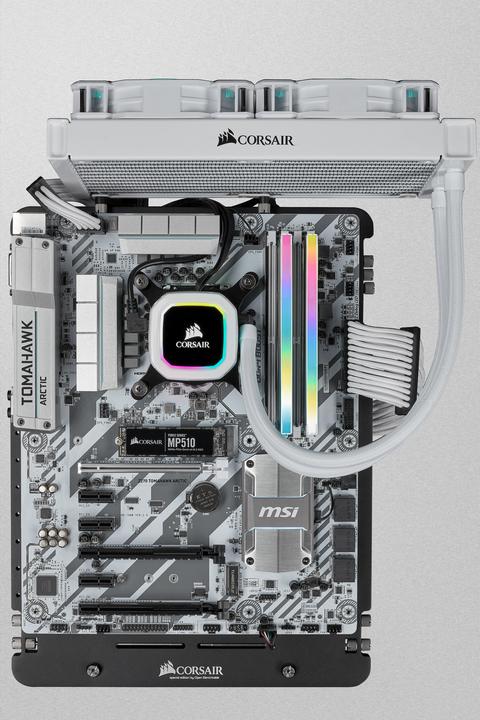 Productafbeelding Corsair Vengeance RGB Pro SL (2 x 16GB, 3200 MHz, DDR4 RAM, DIMM 288 pin)