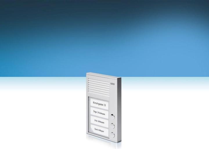 Produktbild Auerswald TFS-Dialog 203 fuer a/b-Nebenstellenanschluss / 3 Klingeltaster / Slim-Line-Gehaeuse / Aluminiump... (Kabelgebunden)