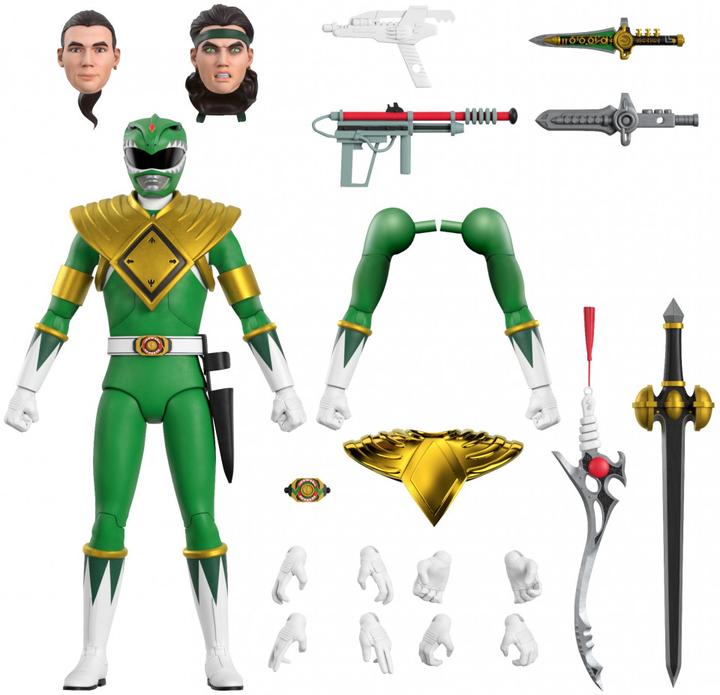 Produktbild Super7 Mighty Morphin Power Rangers figurine Ultimates Green Ranger 18 cm