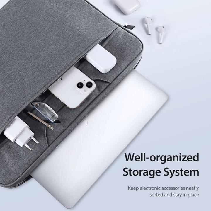 Produktbild Dux Ducis Laptop Bag bag LBTC for laptop 15,5-16" Horizontal Handbag dark grey (16", Apple, Microsoft)
